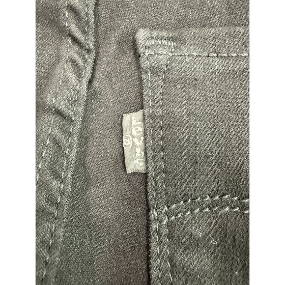 Levi's Women 720 High Rise Super Skinny Zip Fly Black Jeans 24x28 - Picture 7 of 12